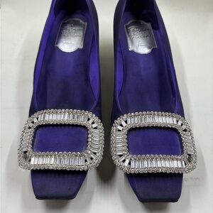 Roger Vivier Heels with Crystal Buckle